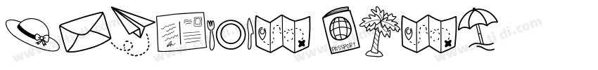 Travel Bold字体转换